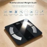 Thumbnail Digital Bathroom Scale with Body Composition Analysis — Smart Scale, SENSSUN