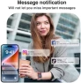 Thumbnail Fitness Tracker with Heart Rate, Blood Pressure, Blood Oxygen Monitor, Sleep Tracker, and Waterproof Design — Fitness Tracker, RLQA