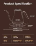Thumbnail Gooseneck Electric Kettle with Temperature Control — Electric Kettle, INTASTING