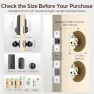 Thumbnail Keyless Entry Door Lock Set with WiFi Smart App Control — Smart Lock, Ulecoce