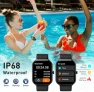 Thumbnail Smart Watch with Bluetooth Call and Health Monitoring — Smart Watch, Motast