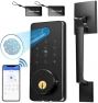 Thumbnail WiFi Smart Door Lock Set with Keypad and Fingerprint — Smart Lock, BlackSmith