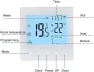 Thumbnail WiFi Thermostat for Electric Heating — Smart Thermostat, Aoresac