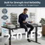 Thumbnail Adjustable Standing Desk with Cable Management and Accessories — Standing Desk, DeskShow