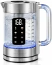 Thumbnail Digital Glass Electric Tea Kettle with Color-Changing LED Lights — Electric Kettle, OVENTE