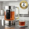 Thumbnail Digital Glass Electric Tea Kettle with Color-Changing LED Lights — Electric Kettle, OVENTE
