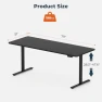 Thumbnail Dual Motor Standing Desk — Standing Desk, FitStand