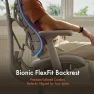 Thumbnail Dynamic Ergonomic Desk Chair with StepSync Footrest and Extra Battery Bundle — Smart Chairs, LiberNovo