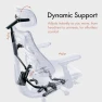 Thumbnail Dynamic Ergonomic Desk Chair with StepSync Footrest and Extra Battery Bundle — Smart Chairs, LiberNovo