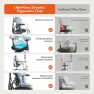 Thumbnail Dynamic Ergonomic Desk Chair with StepSync Footrest and Extra Battery Bundle — Smart Chairs, LiberNovo