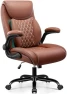Thumbnail Ergonomic Office Chair with Lumbar Support and Flip-Up Armrests — Smart Chairs, BESTFAIR