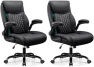 Thumbnail Ergonomic Office Chair with Lumbar Support and Flip-Up Armrests — Smart Chairs, BESTFAIR