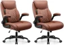 Thumbnail Ergonomic Office Chair with Lumbar Support and Flip-Up Armrests — Smart Chairs, BESTFAIR