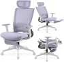 Thumbnail Foldable Office Chair with Foot Rest — Smart Chairs, HForesty