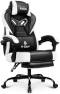 Thumbnail Gaming Chair with Ergonomic Lumbar Support, High Back Recliner, and Footrest — Smart Chairs, N-GEN GAMING