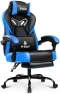 Thumbnail Gaming Chair with Ergonomic Lumbar Support, High Back Recliner, and Footrest — Smart Chairs, N-GEN GAMING