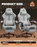 Thumbnail Gaming Chair with Foot Rest & Pocket Spring Cushion — Smart Chairs, GTPLAYER
