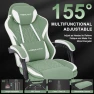 Thumbnail Gaming Chair with Footrest, Adjustable Headrest, Massage Lumbar Support, and Reclining Function — Smart Chairs, Misolant