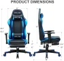 Thumbnail Gaming Chair with Footrest — Smart Chairs, GTPLAYER