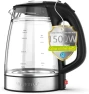Thumbnail Glass & Stainless Steel Cordless Electric Kettle — Electric Kettle, NISVITU