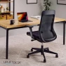 Thumbnail High Back Ergonomic Office Chair with Lumbar Support, Mesh Back, 4D Armrests, and 40° Recline — Smart Chairs, UPLIFT DESK