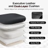 Thumbnail Office Chair Comfy, Big and Tall Executive Leather Chair, High Back Ergonomic Wide Chair with Footrest, Reclining... — Smart Chairs, ALLGOD