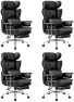 Thumbnail Office Chair Comfy, Big and Tall Executive Leather Chair, High Back Ergonomic Wide Chair with Footrest, Reclining... — Smart Chairs, ALLGOD
