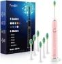 Thumbnail Sonic Electric Toothbrush with 6 Brush Heads — Electric Toothbrush, 7AM2M
