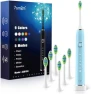 Thumbnail Sonic Electric Toothbrush with 6 Brush Heads — Electric Toothbrush, 7AM2M