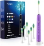Thumbnail Sonic Electric Toothbrush with 6 Brush Heads — Electric Toothbrush, 7AM2M