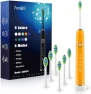 Thumbnail Sonic Electric Toothbrush with 6 Brush Heads — Electric Toothbrush, 7AM2M