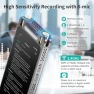 Thumbnail Voice Recorder with AI Transcription and Translation — Translator Device, Fivegren