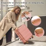 Thumbnail Carry on Luggage with Front Pocket and USB Port — Smart Luggage, imiomo