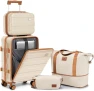 Thumbnail Carry on Luggage with Front Pocket and USB Port — Smart Luggage, imiomo