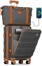 Thumbnail Carry on Luggage with Front Pocket and USB Port — Smart Luggage, imiomo