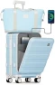 Thumbnail Carry on Luggage with Front Pocket and USB Port — Smart Luggage, imiomo