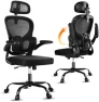 Thumbnail Ergonomic Mesh Office Chair with Lumbar Support — Smart Chairs, DYQKEA