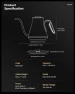 Thumbnail Gooseneck Electric Kettle — Electric Kettle, Cocinare