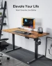 Thumbnail Electric Standing Desk, 48 x 24 Inches Height Adjustable Stand up Desk — Standing Desk, FEZIBO