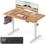 Thumbnail Electric Standing Desk, 48 x 24 Inches Height Adjustable Stand up Desk — Standing Desk, FEZIBO