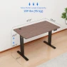 Thumbnail Electric Standing Desk with Headphone Holder and Memory Functions — Standing Desk, PayLessHere