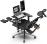 Thumbnail Ergonomic Office Chair with Footrest, Auto-Following Lumbar Support, High Back Desk Chair with 4D Armrest, 136° Tilt... — Smart Chairs, NEWTRAL