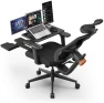 Thumbnail Ergonomic Office Chair with Footrest, Auto-Following Lumbar Support, High Back Desk Chair with 4D Armrest, 136° Tilt... — Smart Chairs, NEWTRAL