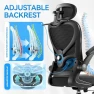 Thumbnail Ergonomic Office Chair with Headrest — Smart Chairs, Freepub