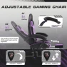Thumbnail Gaming Chair with Footrest and Massage Lumbar Support — Smart Chairs, Shahoo