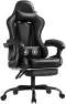 Thumbnail Gaming Chair with Footrest and Massage Lumbar Support — Smart Chairs, Shahoo