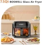 Thumbnail Glass Air Fryer with Transparent Fry Bowl — Air Fryer, BOSWELL
