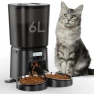 Thumbnail Automatic Cat Feeder with Stainless Steel Bowl — Automatic Pet Feeder, Petrice