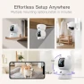 Thumbnail Indoor Security Camera with AI Detection and 2-Way Audio — Security Camera, CINMOORE