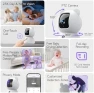 Thumbnail Indoor Security Camera with AI Detection and 2-Way Audio — Security Camera, CINMOORE